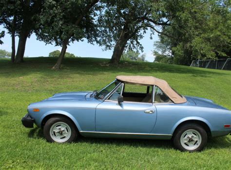 Fiat switched from a carburetor to bosch fuel injection in 1980. 1980 Fiat Spider 2000 Convertible w/ both Soft & Hard Top ...