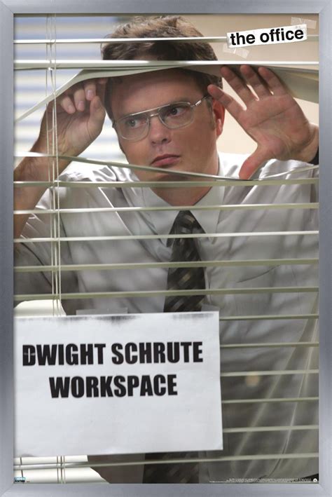 The Office Dwight Schrute Workspace Poster