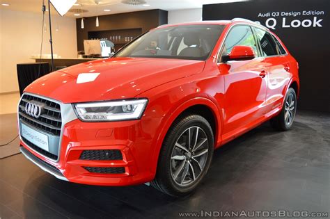 Some famous audi cars in india are rs5, q3, and a8. Audi Q3 Design Edition showcased in India; to launch ...