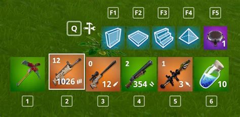 Track Ammo Count In Weapons Concept In Fortnite Battle Royale