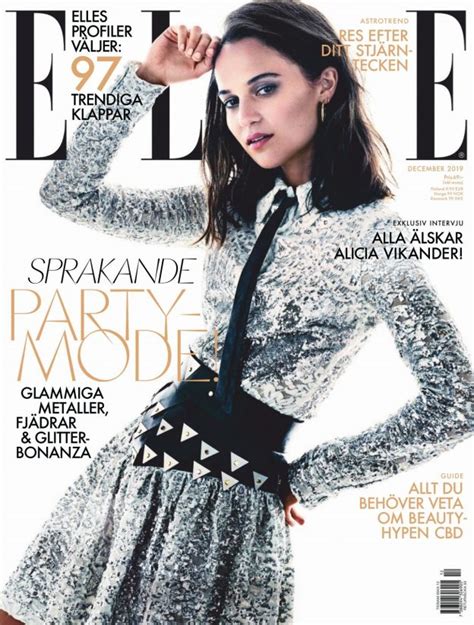 Alicia Vikander The Fappening Sexy For Elle 5 Pics The Fappening