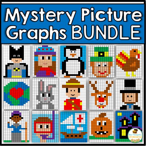 Mystery Picture Graphs Activities Bundle Mrs Thompsons Treasures