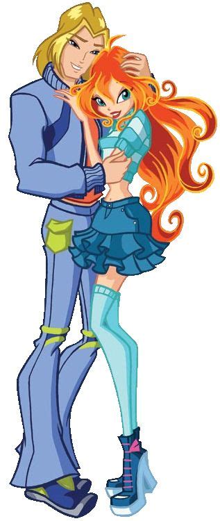 Sky And Bloom Winx Club Couple Cute Couples Xd Pinterest Bloom