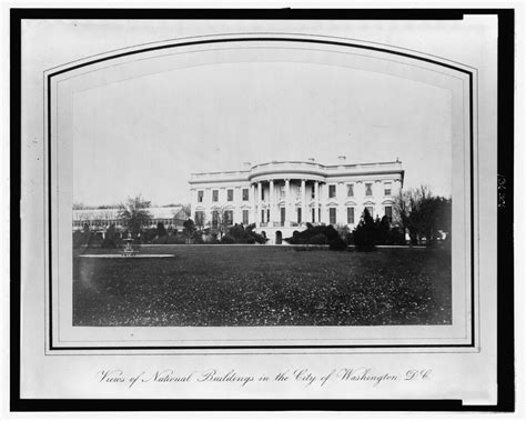 Unbuilt White Houses Of The 19th Century White House Historical