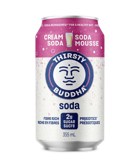 Thirsty Buddha Cream Soda 12 Pack