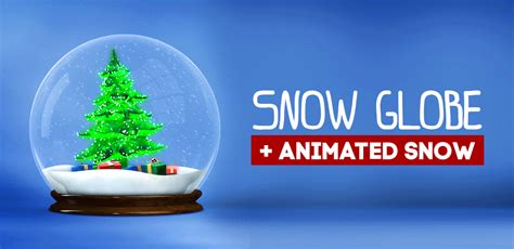 Snow Globe Animated Snow On Behance