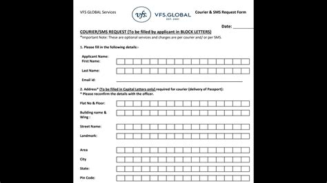 How To Fill Consent And Courier Form Ii Way Courier Process For