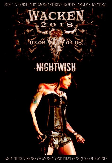 Here is a link to the wacken 2018 show if you want to watch it again, not their best show, but its okay. Nightwish ナイトウィッシュ/Germany 2018
