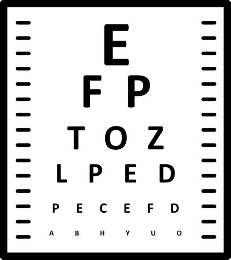 Eye Chart Svg Vision Test Png Eye Exam Clipart Eye Ch Vrogue Co