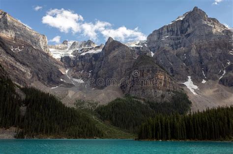 Canadian Rockies Landscape Stock Photo Image Of Lake 180349596