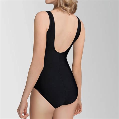 Maillot de bain 1 pièce Rhodes Noir Amoena