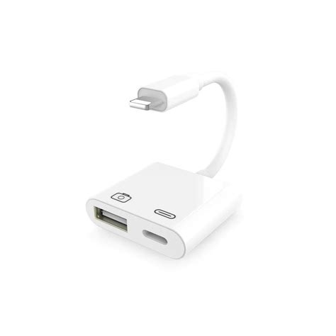 Адаптер Lightning Usb для Iphone и Ipad Lightning To Usb 3 Camera