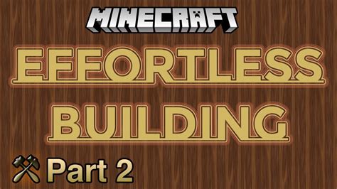 effortless building mod pt 2 working with angles youtube