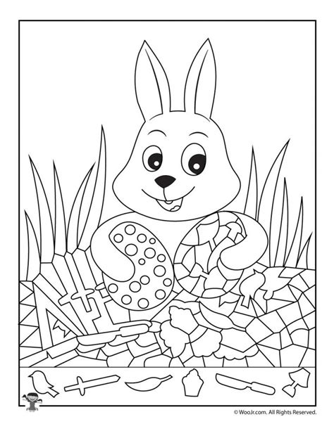 Easter Hidden Picture Printable Activity Pages Woo Jr Kids