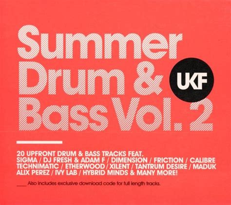 various artists ukf summer drum and bass vol 2 cd various artists