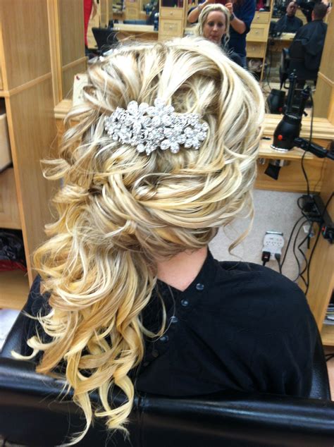 Bridal Hair Side Ponytail Hairstyles And All Things