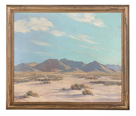 Desert Landscape By John William Hilton On Artnet