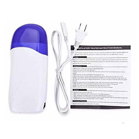 hot wax heating hair removal machine depilatory wax heater waxing hair removal kit 100 pcs