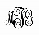 Freebie! Create your own swirly monogram online! Download this font and ...