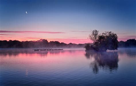 Photography Nature Landscape Morning Mist Daylight