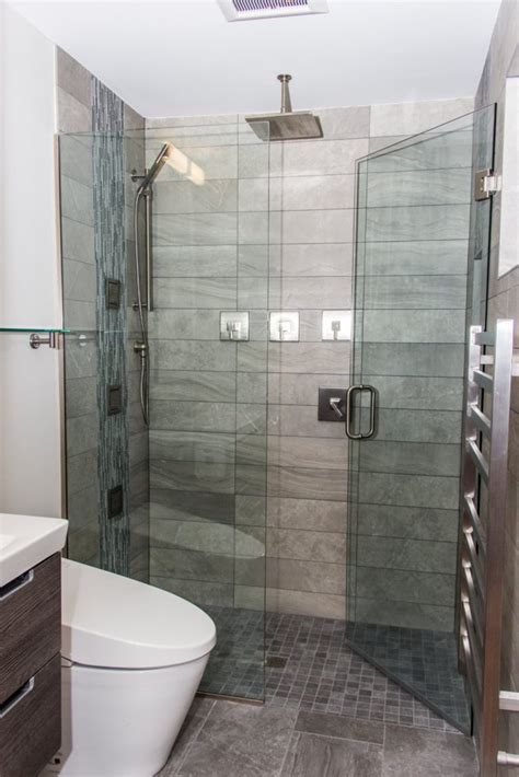 We offer a variety of stylish and convenient options to custom build the shower of your dreams. Martin's Small Bathroom - Let's Remodel