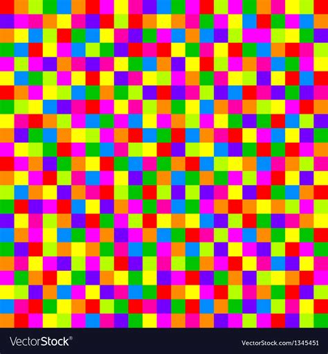 Colorful Checkered Pattern Royalty Free Vector Image