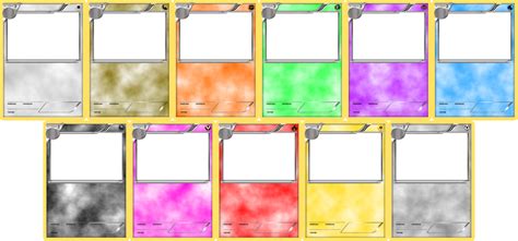 That way, it will be easier for you to distinguish your characters. Pokemon Blank Card Templates - Stage 2 by LevelInfinitum ...