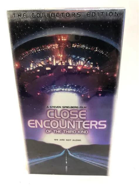 Close Encounters Of The Third Kind Vhs Captioned Collectors