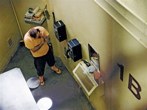 Telephone calls by inmates from jail are tightly restricted. Confidential jail call heard