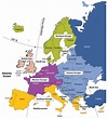Regions of Western Europe