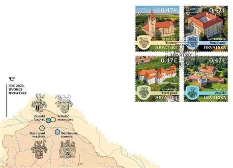 Hrvatska Pošta Stara Graditeljska Baština Na Poštanskim Markama