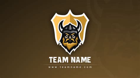 Viking Esports Clan Logo Design Free Psd Zonic Design Download