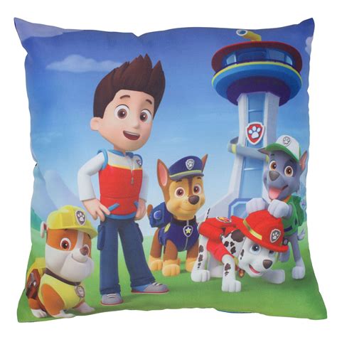 Disney Character Football Boys Kids Cushions Bedroom Marvel Paw