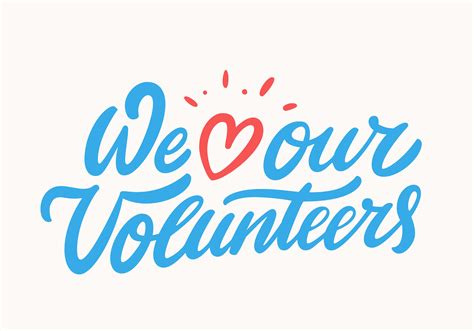 Volunteers - Graphic - We love our volunteers | St. Barnabas Health System