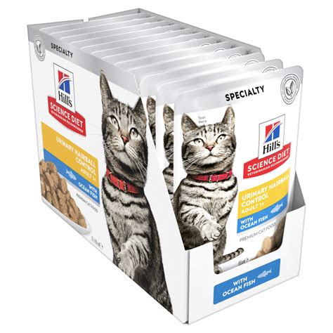 A good source of natural fiber to help comfortably reduce hairballs. Buy Hills Science Diet Adult Urinary Hairball Control Cat ...