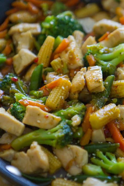 Heat a wok and pour in 1 tbsp oil. The best Stir Fry ever! Takes 15 minutes to make this and ...
