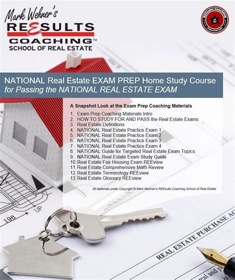 National Real Estate Exam Prep Home Study Course