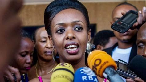 Rwanda Diane Rwigara Yagirijwe Kugumuka Bbc News Gahuza