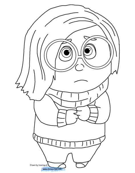 Coloring Pages Of Inside Out Coloring Pages