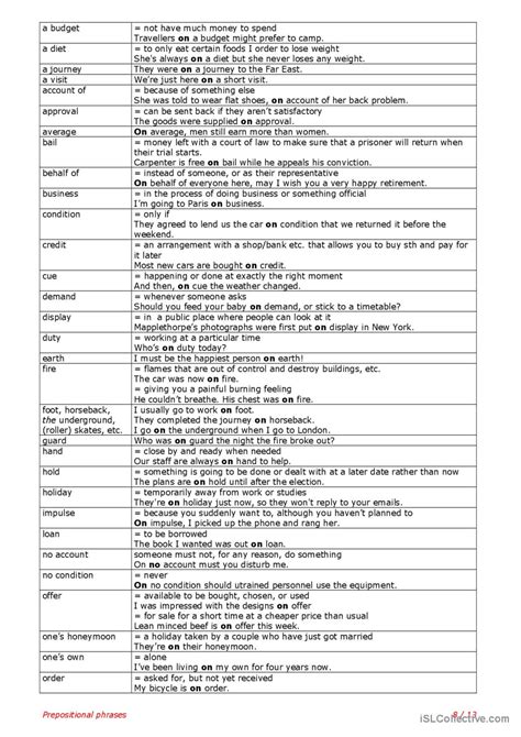 Prepositional phrases general gramma…: English ESL worksheets pdf & doc