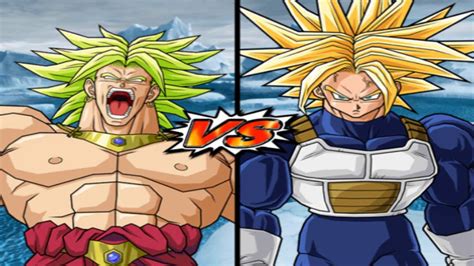 Ussj Trunks Vs Broly