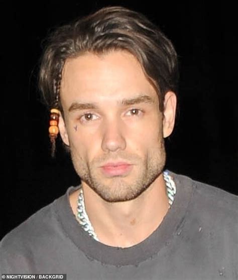 Liam Payne Shows Off A New Face Tattoo And Beaded Braid In His Hair As He Heads Trends Now