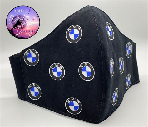 Bmw Fashionable Maskcloth Face Coverings Etsy