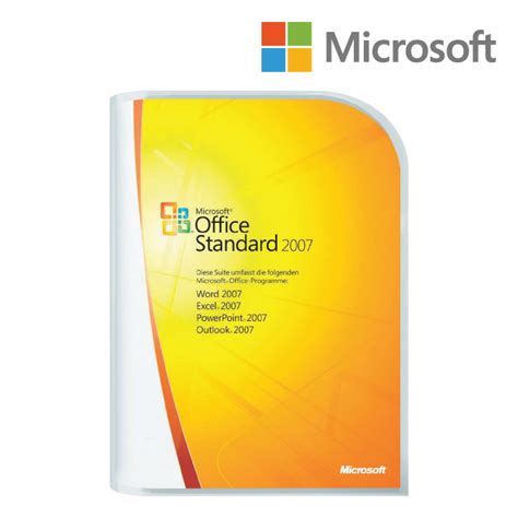 Microsoft Office Standard 2007 Retail Pack Au