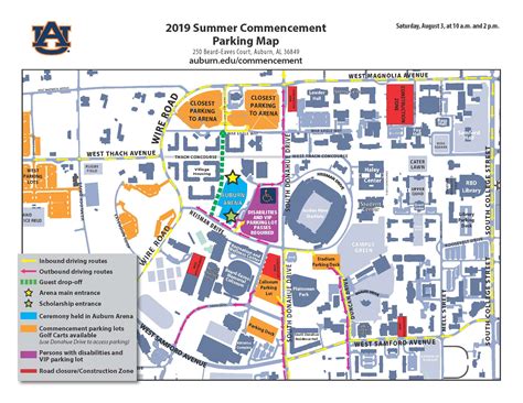 Auburn University Campus Map