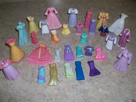 Lot 31 Polly Pocket Doll Dresses Only Girls Clothes Clothing Dress