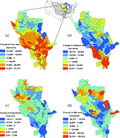 Spatial Distributions Of Projected Land Use Changes In The Umrb