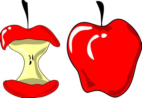 Clipart Apple Cartoon Gudang Gambar Vector Png