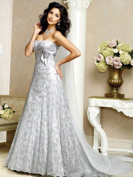 Team Wedding Blog Colorful Wedding Gowns Silver Inspiration