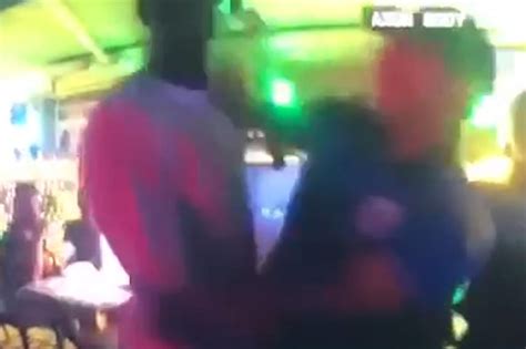 cop cold cocks unarmed man ‘acting irate at restaurant